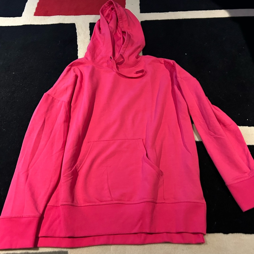 Vibrant Pink Hoodie
